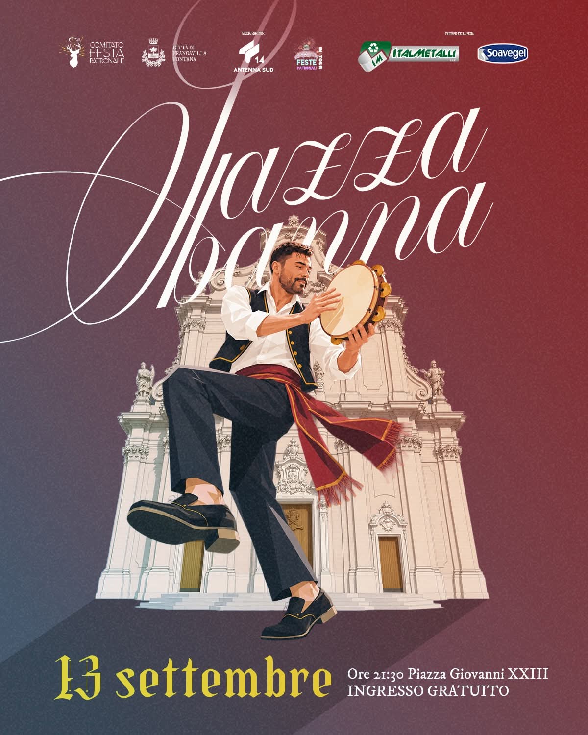 Locandina di Jazzabanna, Orchestra Popolare Notte della Taranta