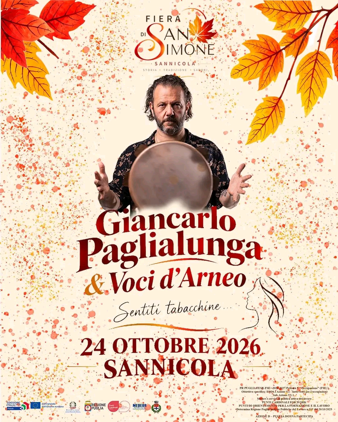 Locandina di Paglialunga e Voci D’Arneo
